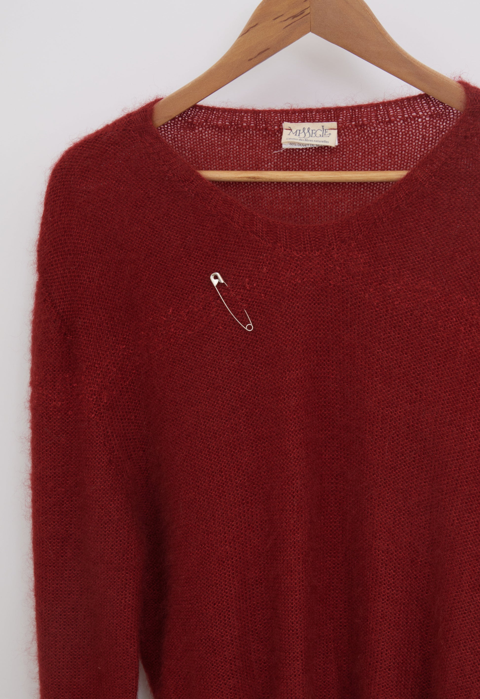 Petit pull mohair pour femme