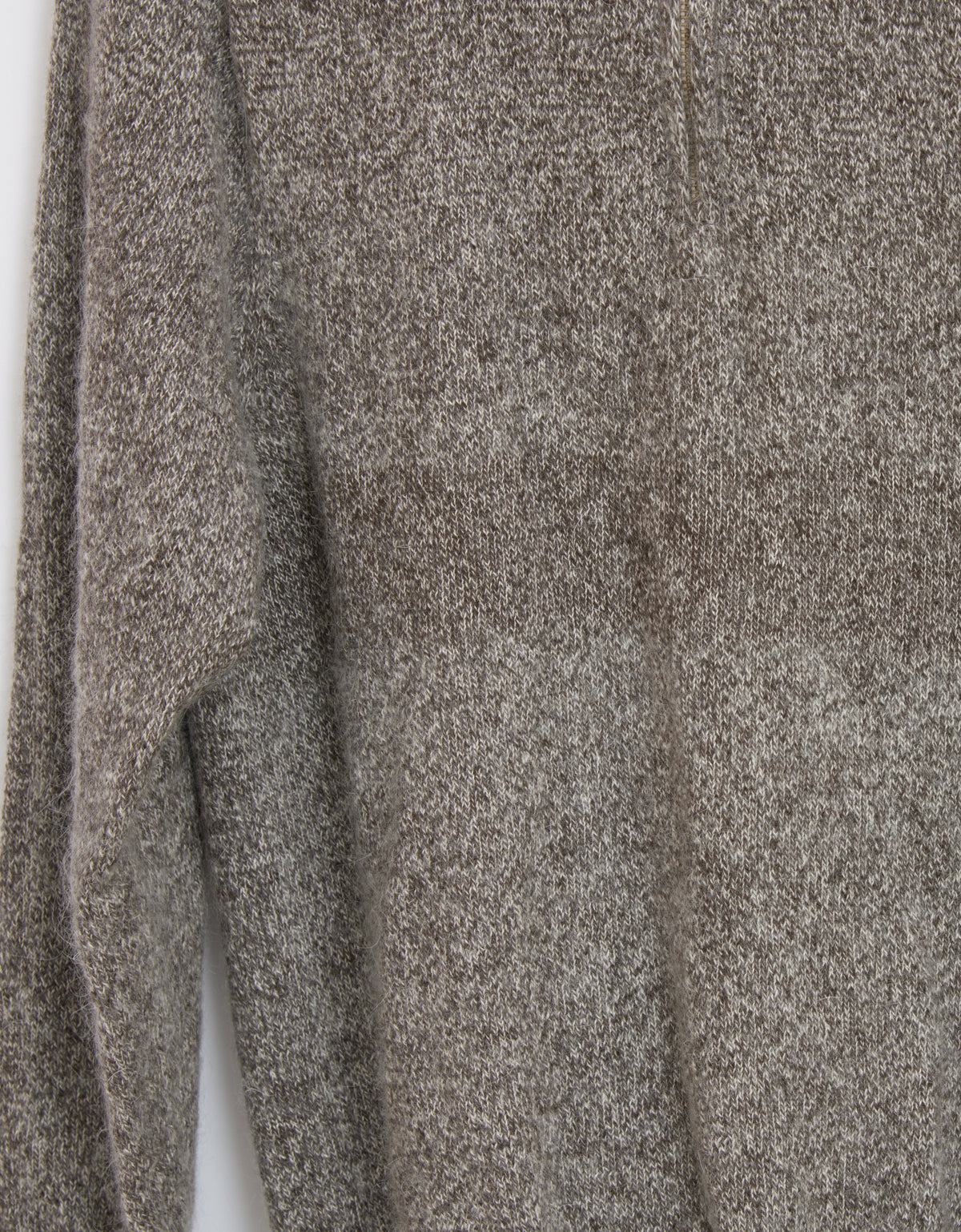 Pull en laine yack col cheminée pour homme