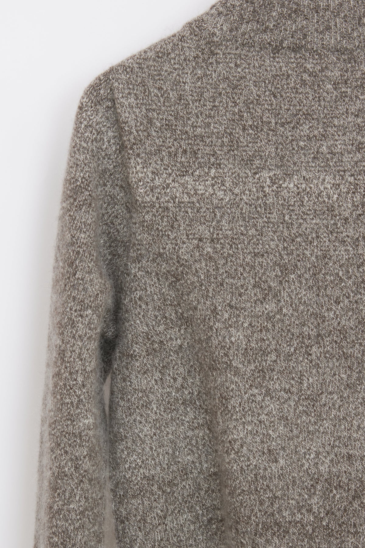 Pull en laine yack col cheminée pour homme
