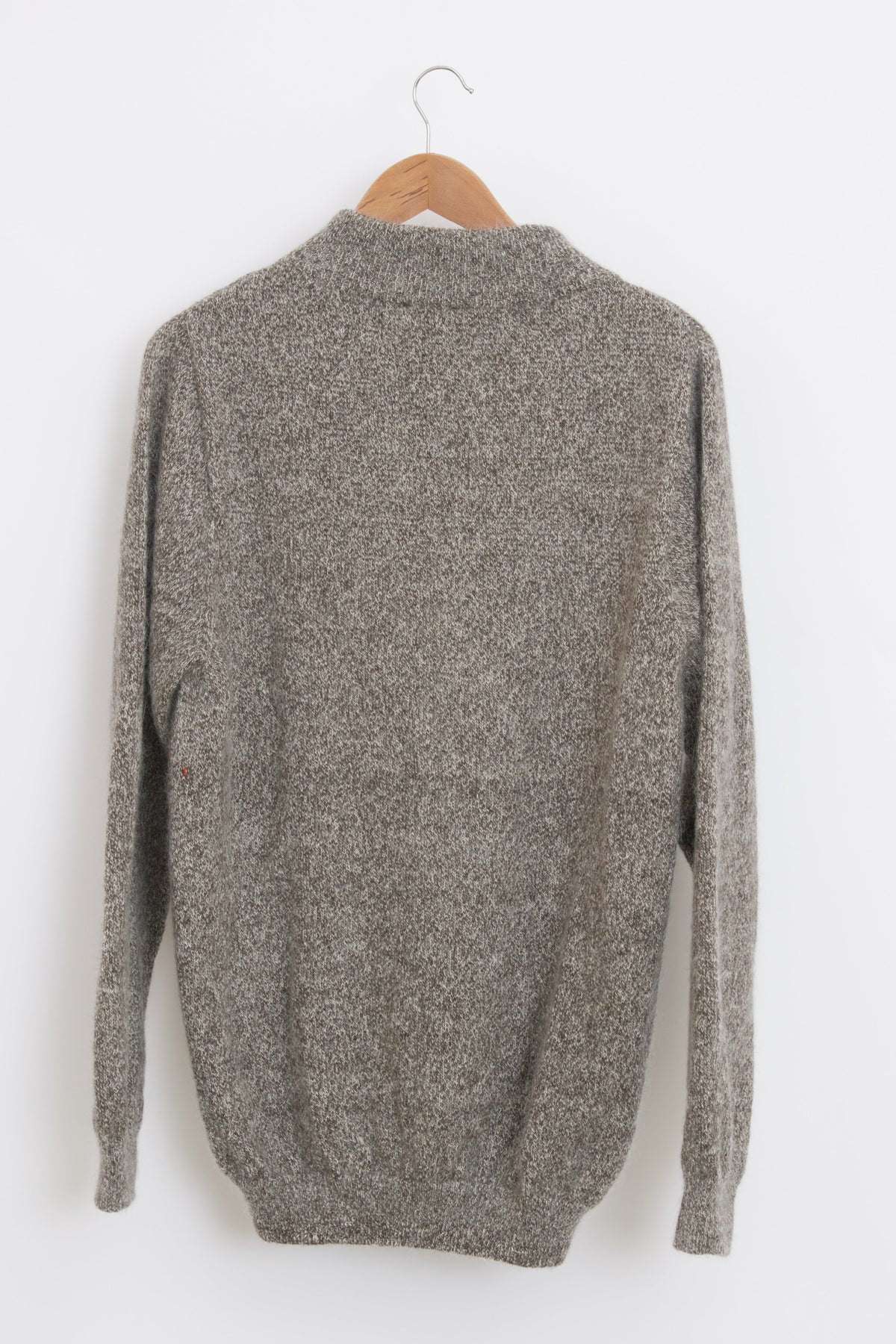 Pull en laine yack col cheminée pour homme