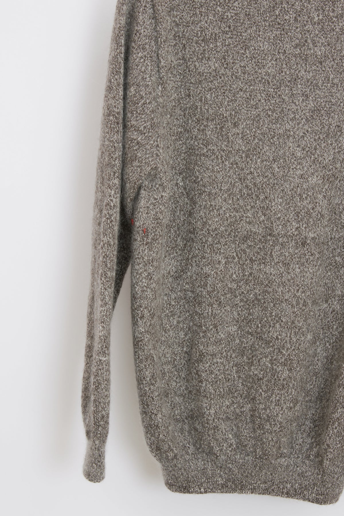 Pull en laine yack col cheminée pour homme
