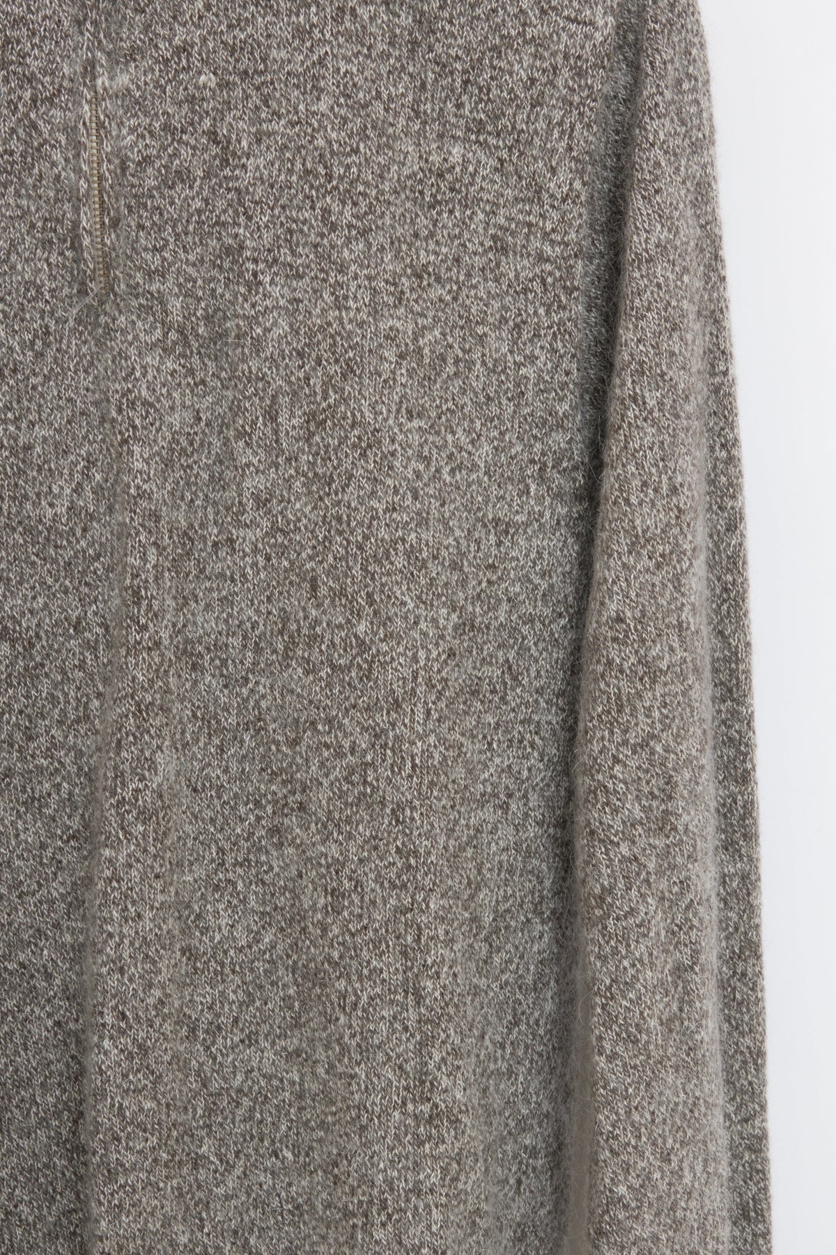 Pull en laine yack col cheminée pour homme