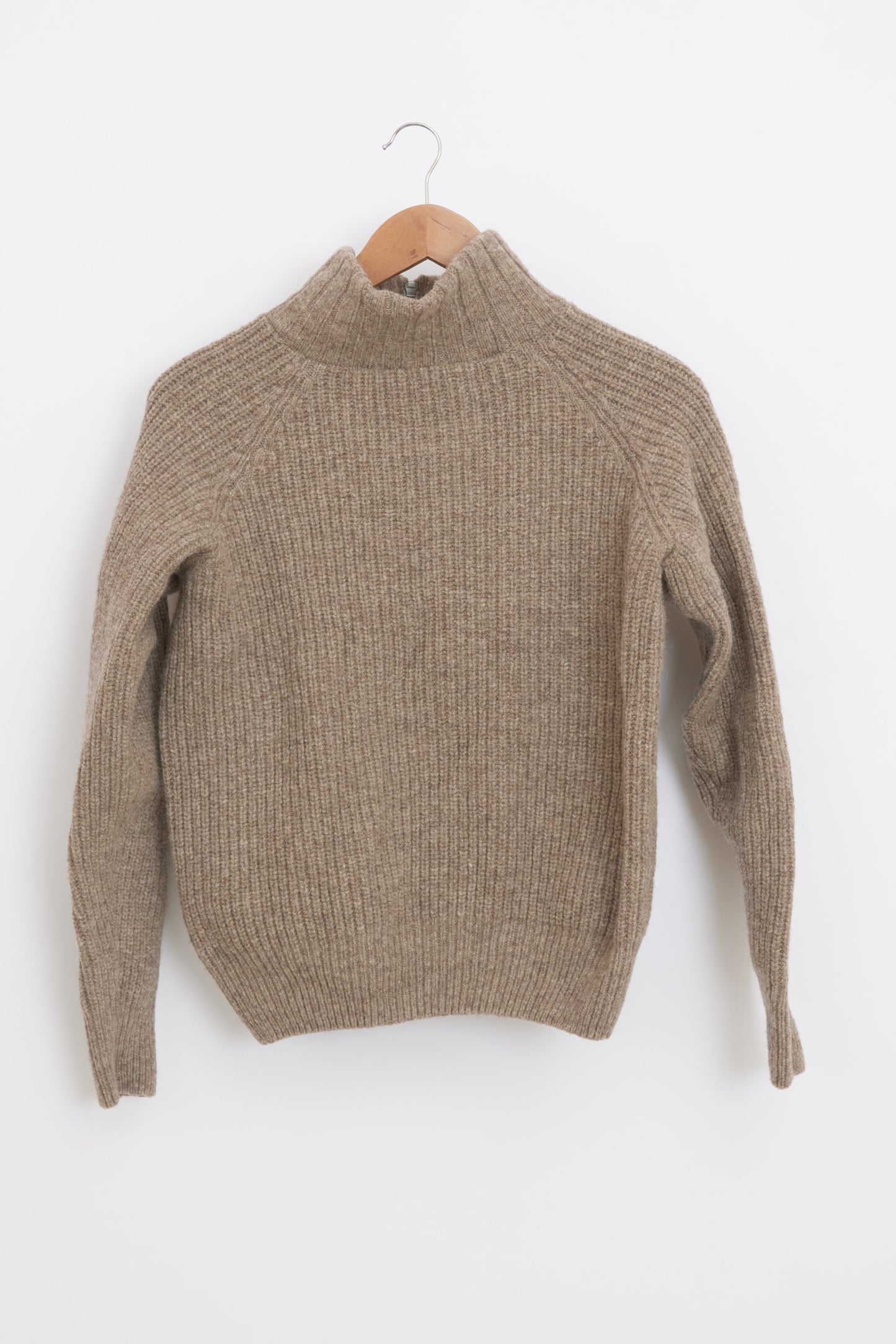 Pull en laine mérinos camionneur femme