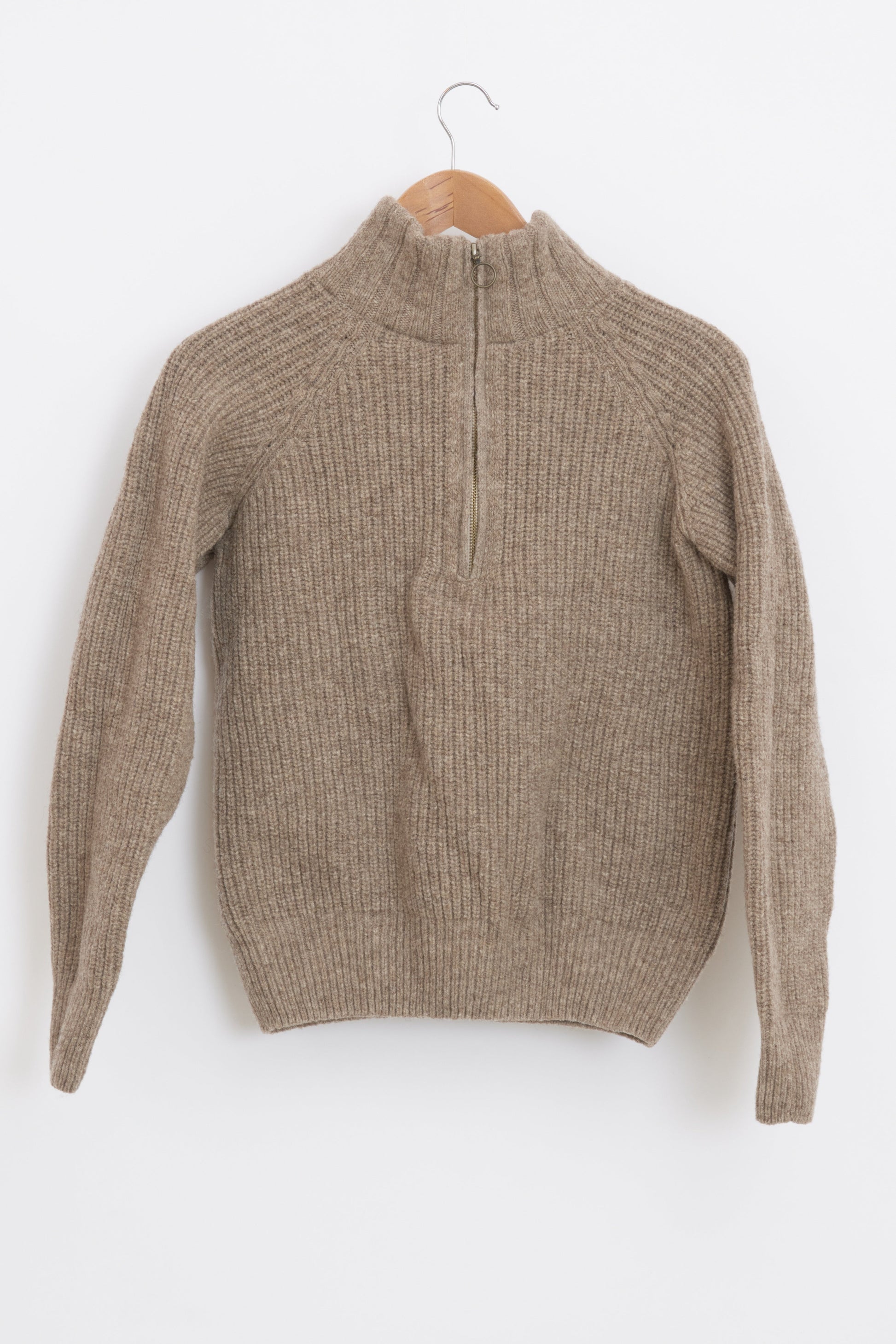 Pull en laine mérinos camionneur femme