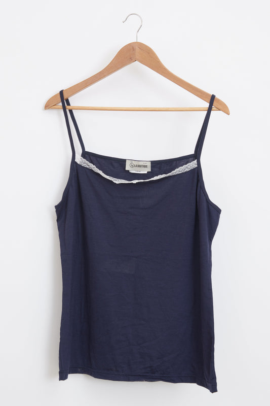 Caraco à dentelle en laine mérinos 165 extra-fin