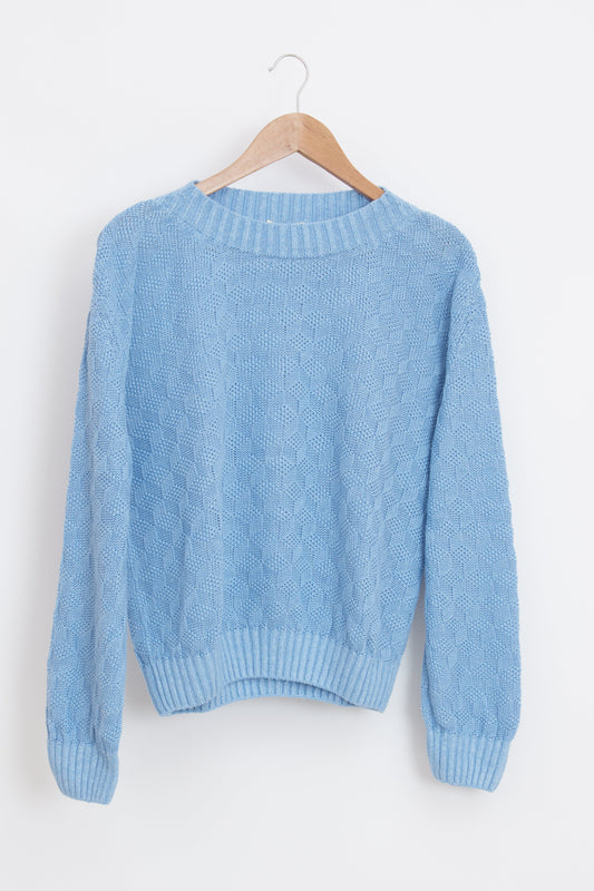 Pull manches longues lin et coton bio/seacell pour femme