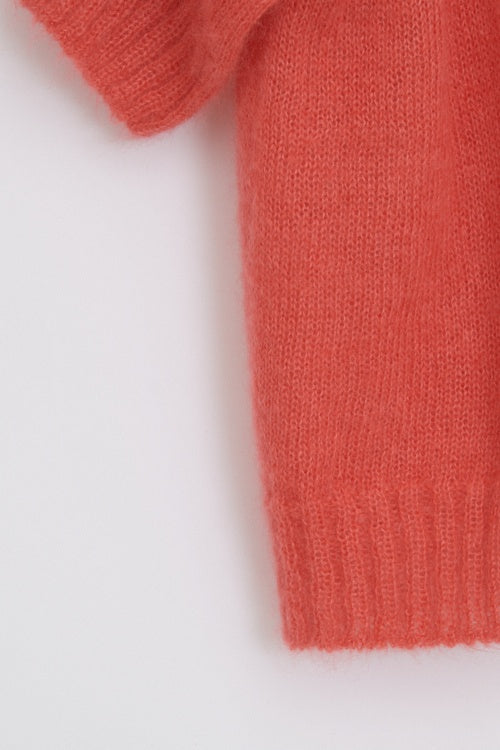 Gilet en laine mohair et soie