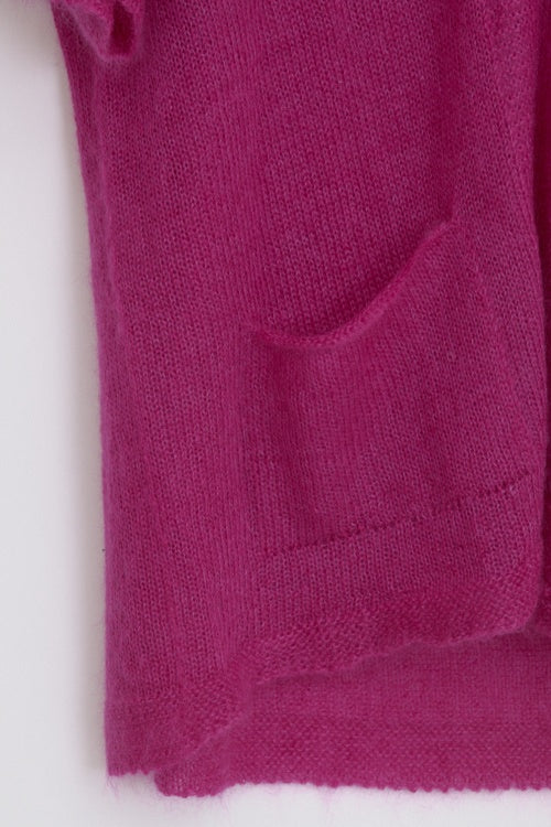 Gilet en laine mohair et soie cosy pour femme