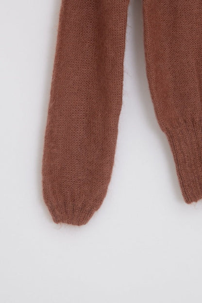 Petit pull mohair pour femme