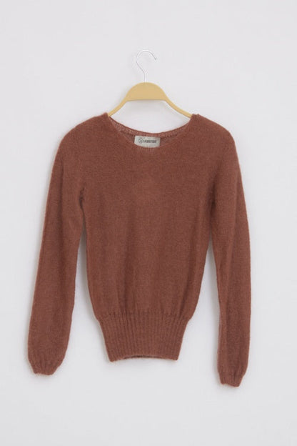 Petit pull mohair pour femme