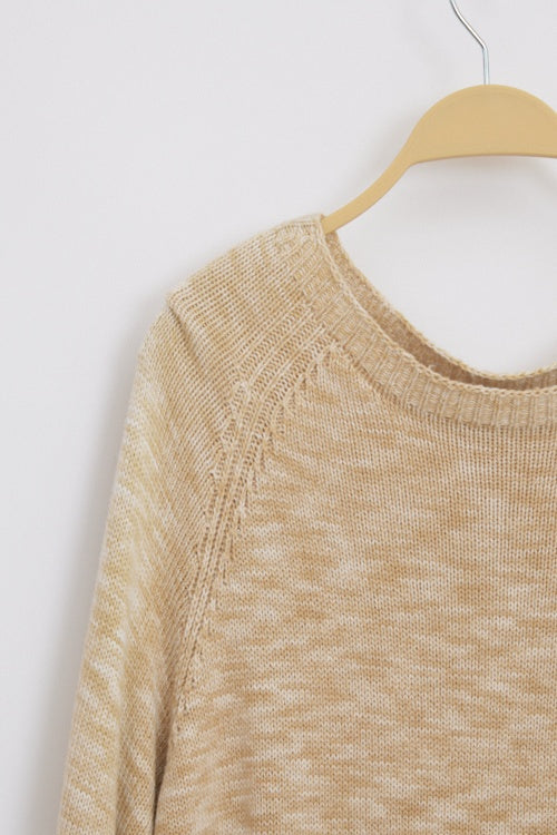 Pull en coton bio imprimé col rond pour homme