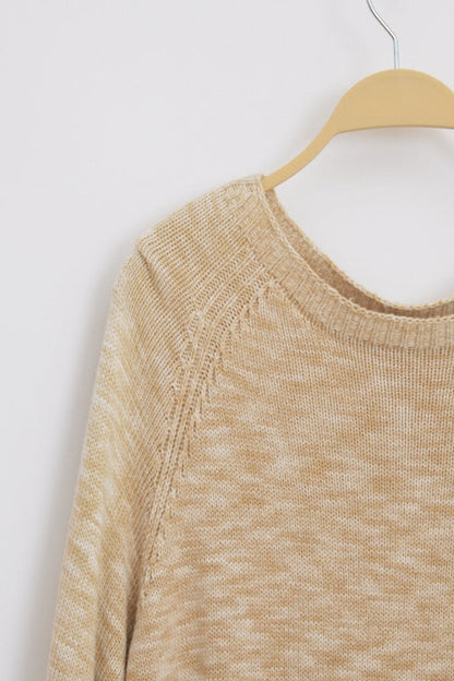 Pull en coton bio imprimé col rond pour homme