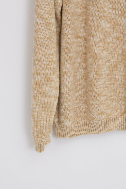 Pull en coton bio imprimé col rond pour homme