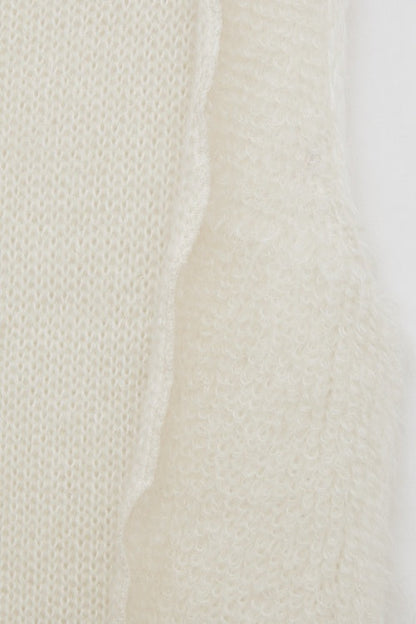 Gilet sans manches Écru