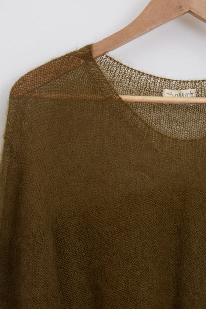 Petit pull mohair pour femme