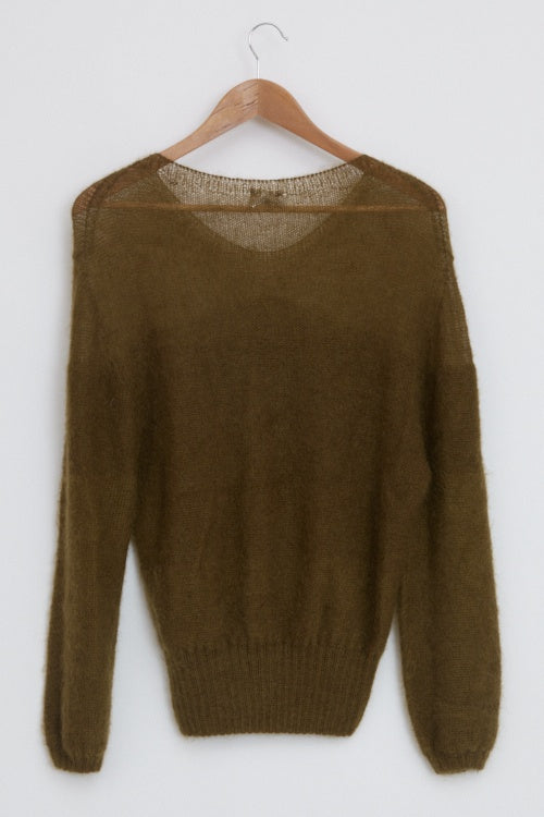 Petit pull mohair pour femme