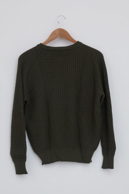 Pull en laine mérinos pour homme