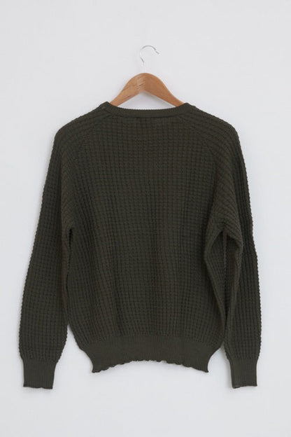 Pull en laine mérinos pour homme