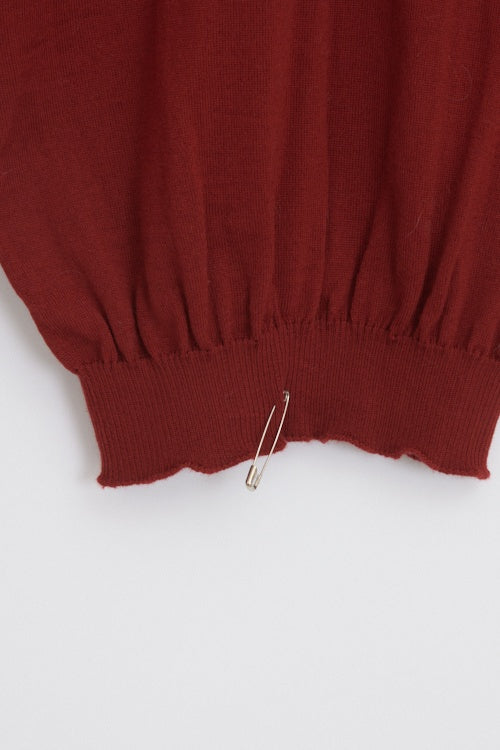 Pull en laine mérinos homme col V