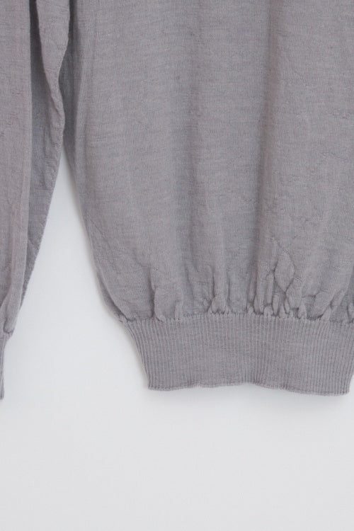 Pull en laine mérinos homme col V