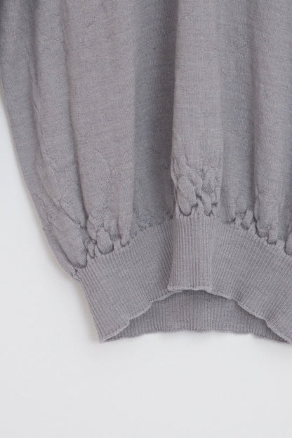 Pull en laine mérinos homme col V