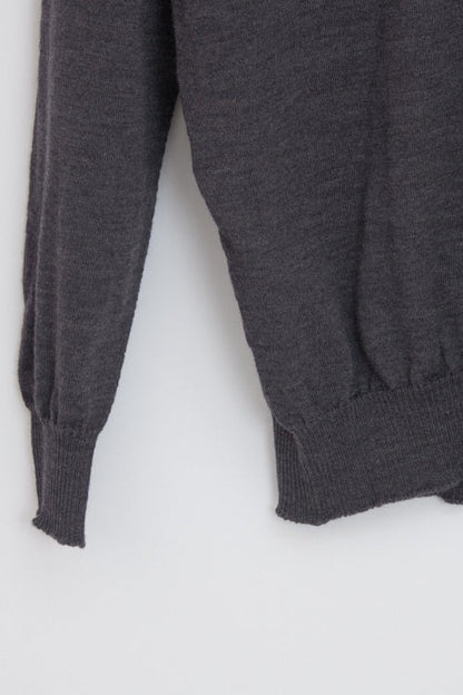 Pull en laine mérinos homme col V