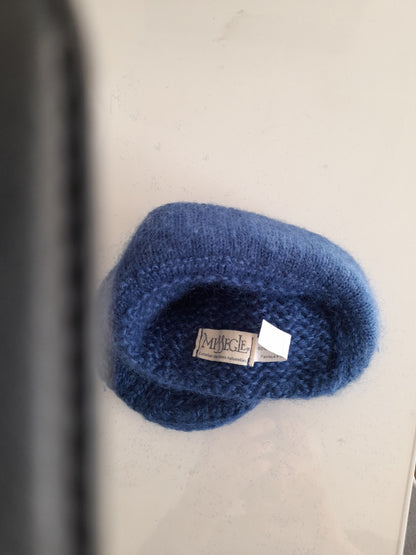 Bonnet laine à revers pour femme