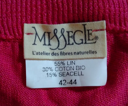Pantalon ample en lin et coton bio/seacell