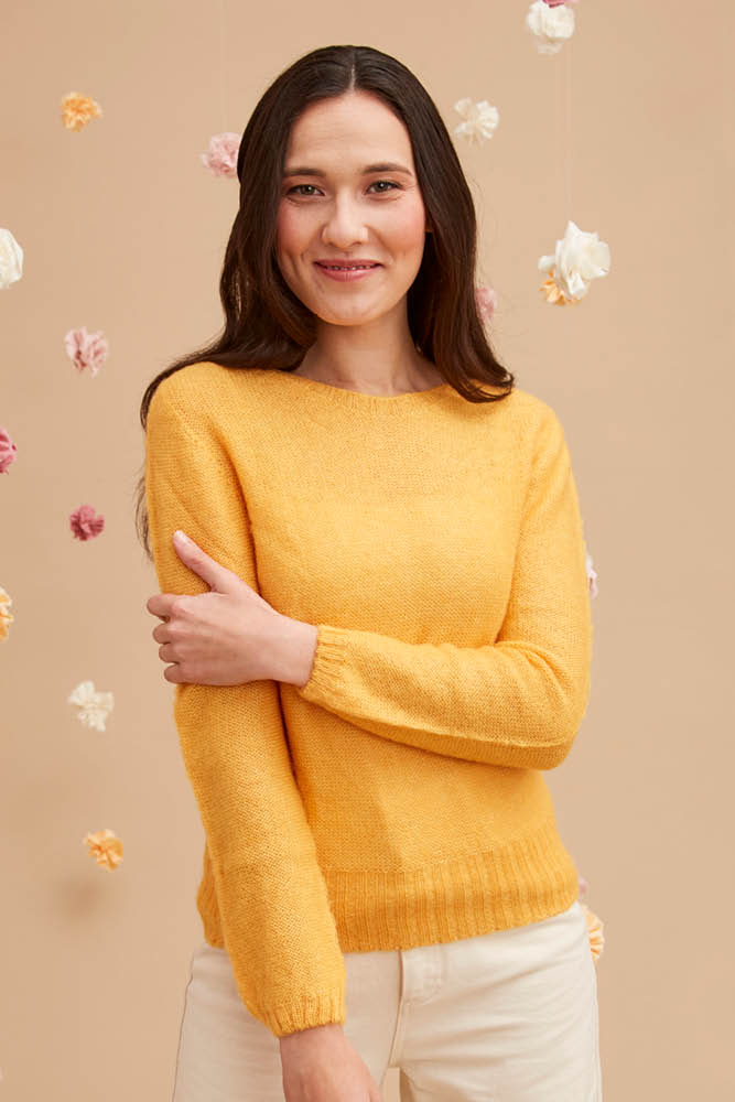 Petit pull mohair pour femme