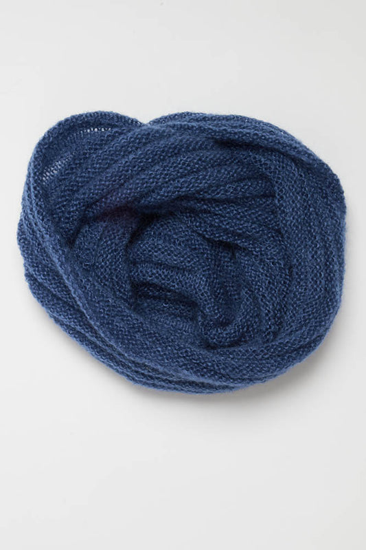 Snood laine mohair et soie pour femme