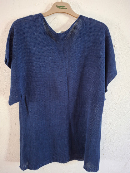 pull long pour femme, manches courtes