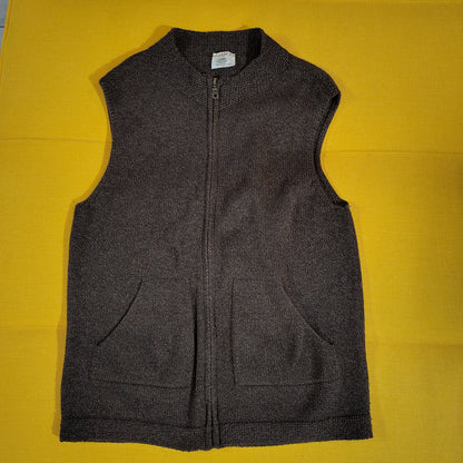Veste sans manche yack mérinos et soie pour homme