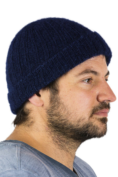 Bonnet laine mohair homme