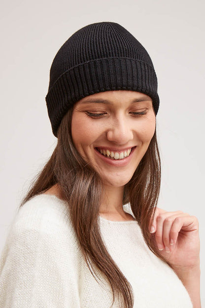Bonnet en laine mérinos mixtes