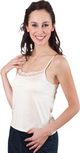 Caraco soie en dentelle