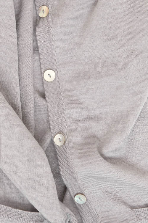 Cardigan à poches laine mérinos pour femme