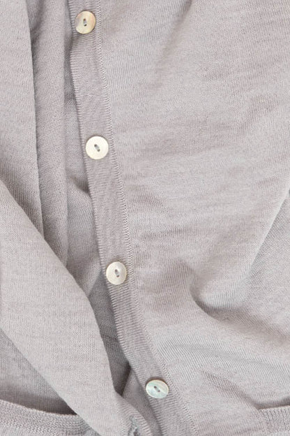 Cardigan à poches laine mérinos pour femme
