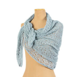 Foulard carré en lin