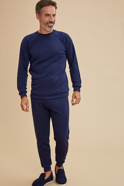 Pyjama laine mérinos homme