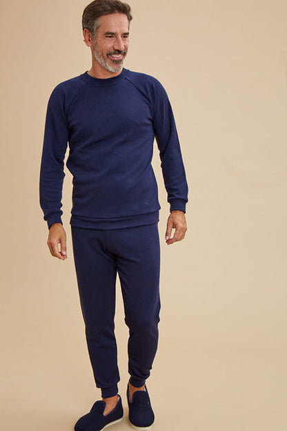 Pyjama laine mérinos homme