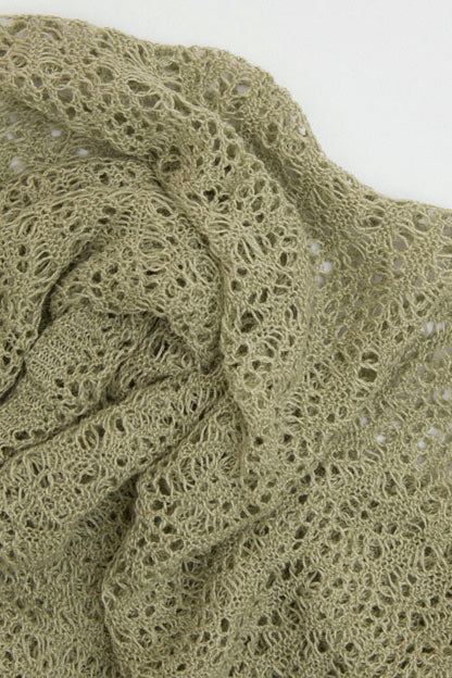 Foulard carré en lin