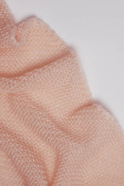 Châle trendy laine mohair et soie pour femme
