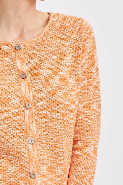 Gilet en coton bio dentelle