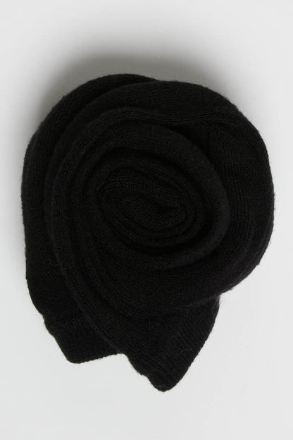 Collant laine mérinos noir