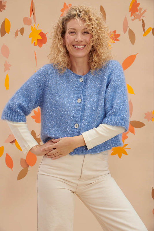 Gilet en laine fantaisie