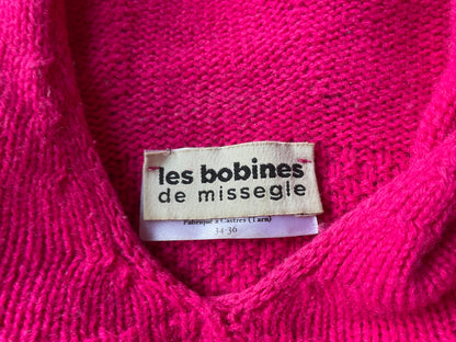 Pull à capuche laine recyclée Louise