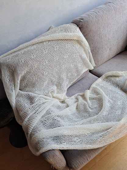 Étole séduction laine mohair et soie pour femme