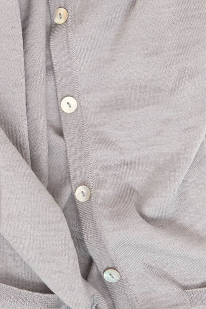 Cardigan à poches laine mérinos pour femme