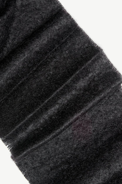 Écharpe laine mohair et soie femme unie