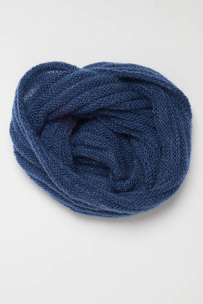 Snood laine mohair et soie pour femme